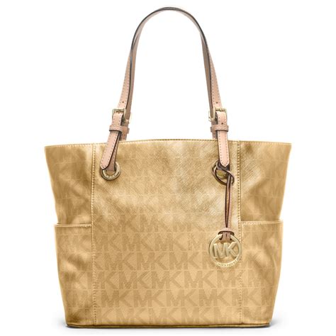 michael kors black and gold bag|michael kors gold tote bag.